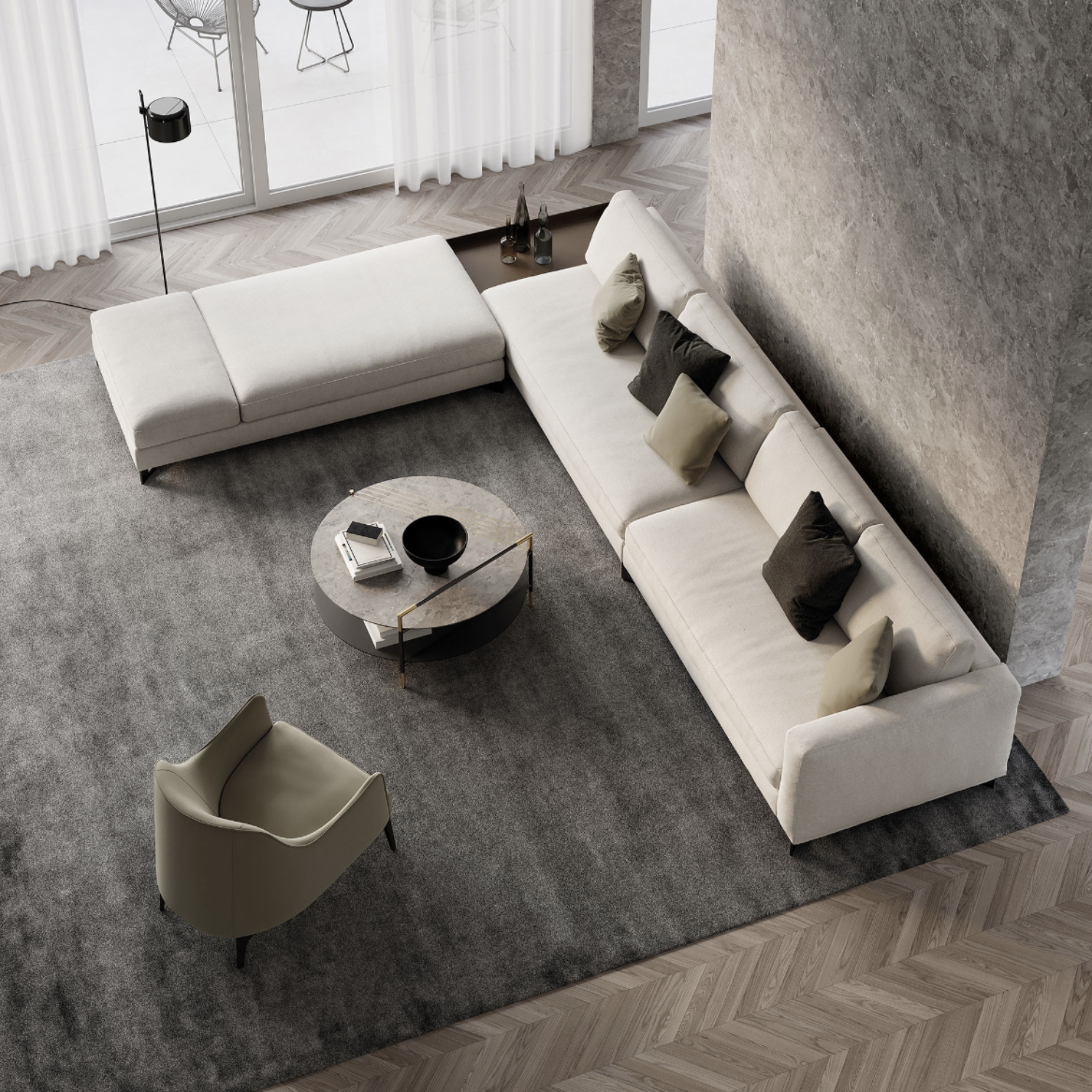 Minkšti baldai "Davis" | Frigerio - Image 21